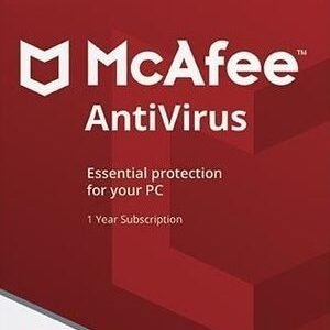 Antivirus McAfee – 1 Año / 1 PC